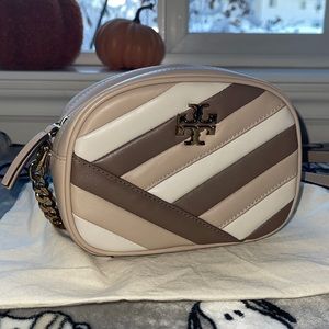 Tory Burch Kira crossbody camera chevron
